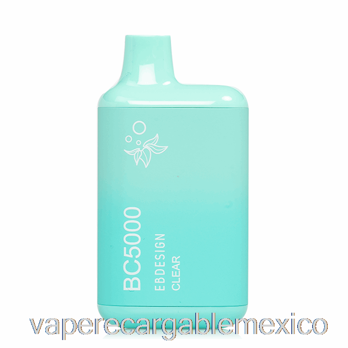 Vape Recargable Bc5000 Desechable Transparente